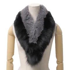 ■未使用品■Guy Laroche ギ・ラロッシュ ストール ブルーフォックス ファー マフラー ティペット 毛皮 20251205/RA6822のサムネイル