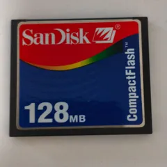 SanDisk コンパクトフラッシュ 128MB CFカード COMPACT FLASH サンディスク
