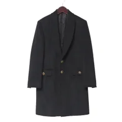 VERSACE ヴェルサーチ コート サイズ44 メデューサボタン ショールカラー チェスターコート  イタリア製 ブランド古着【中古】20251225/RA6974のサムネイル