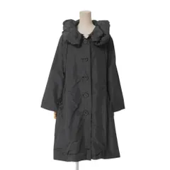 ISSEY MIYAKE イッセイミヤケ コート サイズ2 リボン タック ギャザー 変形ストール ロングコート ブランド古着【中古】20251231/RA6989のサムネイル