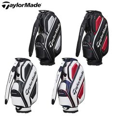 TaylorMade/テーラーメイド ゴルフ キャディバッグ【黒/白/赤】新品