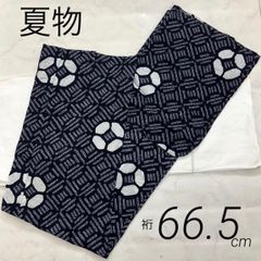 No.6337 浴衣 源氏物語 綿麻 仕立済 新品未使用 - メルカリ