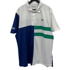 美品】LACOSTEメンズ フレンチスリーブ テニスポロシャツ DH0859L 