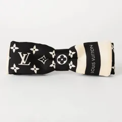 新品 ルイヴィトン Louis Vuitton バレッタ BOW リボン ブラック/ベージュのサムネイル