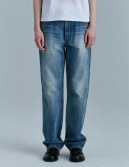 正規品SIMPLE PROJECT LIGHTNING WASH JEANS - メルカリ