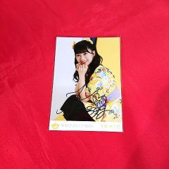 ニアジョイ 生写真 直筆 サイン 天野香乃愛 チュウ - メルカリ