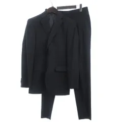 ザ・スーツカンパニー THE SUIT COMPANY スーツ セットアップ ジャケット パンツ ストライプ 黒 ブラック 6Drop