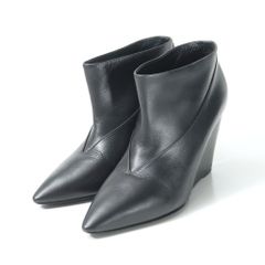 希少】HELMUT LANG WOMENS レザーブーツ 37 オールブラック - メルカリ