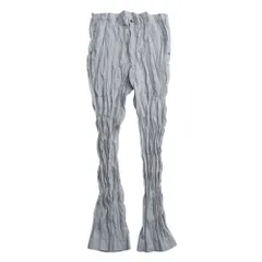 ■美品■ISSEY MIYAKE MEN イッセイミヤケ メン パンツ サイズ3 ストレートパンツ プリーツ加工 ジップフライ フルレングス 無地 ブランド古着【中古】20250701/RA5328のサムネイル