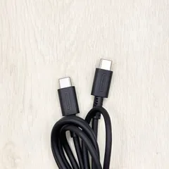 Nintendo ケーブル ニンテンドー 任天堂 純正 USB-C充電ケーブル Type-C to Type-C Nintendo Switch 2 スイッチ2 充電 接続ケーブル 黒 ブラック 純正品 80507-623