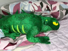 アメリカ ユニバーサル スタジオ ザ・シンプソンズ イグアナ ぬいぐるみ(大) コレクタブル