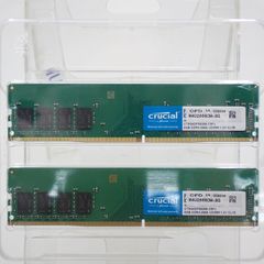 動作確認済】crucial CFD DDR4メモリ8GBx2枚 2666Mhz - メルカリ