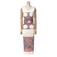 ■美品■PLEATS PLEASE ISSEY MIYAKE プリーツプリーズ イッセイミヤケ ワンピース サイズ3 プリーツ ノースリーブ プリント【おすすめ】 ブランド古着【中古】20250529/RA4826のサムネイル