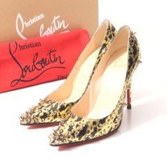 Christian Louboutin ヒョウ柄 ハイヒール - メルカリ