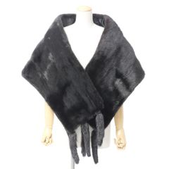 最高級品】SAGA MINK ROYAL ストール フリンジ 金サガ ブラック - メルカリ