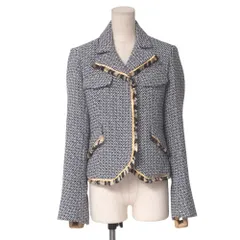■美品■CARVEN カルヴェン テーラードジャケット サイズ40 ツイードジャケット ブランド古着【中古】20250429/RA4509のサムネイル