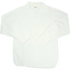 Size【15.5】 At Last ＆ Co アットラスト/BUTCHER PRODUCTS ブッチャープロダクツ BROAD SPORTS SHIRT L-S 長袖シャツ 白 【中古品-良い】 30007282のサムネイル