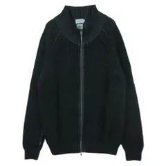 コルシーニ バイ ジム corsini by gim 24502300 カシミヤ100% ダブルジップアップ ニット ジャケット ブラック系 グレー系 LL【中古】のサムネイル
