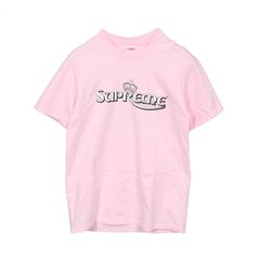 新品タグ付 supreme crown tee クラウン ピンク - メルカリ
