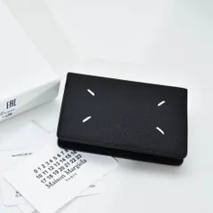 メゾンマルジェラ 財布 レディース メンズ 4ステッチ 二つ折り カードホルダー MAISON MARGIELA S55UI0203 P4745