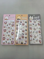 正規品 はむかっぷ ぷくぷく キャンディシール 吉田産業 3セット