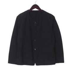 新品 SUNSEA Microリバーシブル ヘリンボーン ノーカラー ジャケット