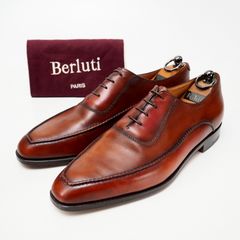 希少モデル Berluti スクリットレザー ローファー スリッポン 6.5