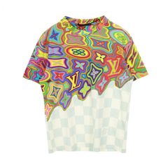 ルイヴィトン ダミエコットンピケTシャツ XS ホワイト - メルカリ
