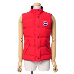 Canada Goose ダウンベスト XS レッド - メルカリ