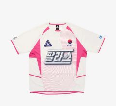 PALACE titian jersey ショッパー・ステッカー付き - メルカリ