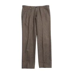 ■美品■Ermenegildo Zegna エルメネジルド ゼニア パンツ サイズ52R トラウザーズ ウール 千鳥格子柄 総柄 ブランド古着【中古】20250220/RA3560のサムネイル