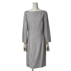 MARTIN MARGIELA マルタンマルジェラ ワンピース サイズ40 4 ボートネック ドレス ジップスリット イタリア製 ブランド古着【中古】20250227/RA3639のサムネイル