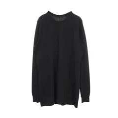 リックオウエンス Rick Owens 長袖Tシャツ クルーネック ブラック コットン 長袖Tシャツ メンズ Used Aのサムネイル
