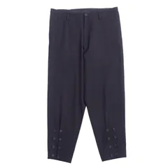 ■美品■Yohji Yamamoto POUR HOMME ヨウジヤマモトプールオム パンツ サイズ2 テーパード ワイドパンツ スラックス ブランド古着【中古】20241225/RA2527のサムネイル
