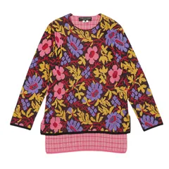 2022SS■COMME des GARCONS HOMME PLUS コムデギャルソンオムプリュス ニット サイズS 花の存在 プルオーバー ニット セーター ブランド古着【中古】20241217/RA2713のサムネイル