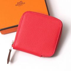 HERMES エルメス シルクインコンパクト ローズコンフェッティ 財布