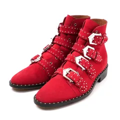 GIVENCHY ジバンシィ ブーツ スタッズ アンクルブーツ ショートブーツ ブランド古着【中古】20241113/RA1976のサムネイル