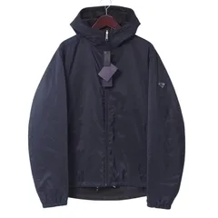■未使用品■2022年製■PRADA プラダ ジャケット サイズ58 中綿 リバーシブルジャケット フーディ トライアングルロゴ 三角ロゴ 20241129/RA2280
