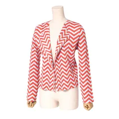 ■美品■PLEATS PLEASE ISSEY MIYAKE プリーツプリーズ イッセイミヤケ ジャケット サイズ3 総柄 カーディガン 羽織り ブランド古着【中古】20240911/RA1119のサムネイル