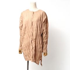 うさとの服 usaato エボニー黒檀 ヘンプ100% チムニージャケット