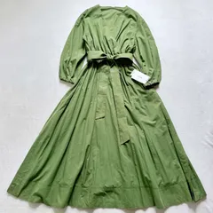 【新品】ミラオーウェン　カシュクールギャザーワンピース　ロングワンピース