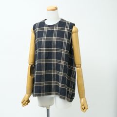 elu. エルAurora blouse 2Way tweed beige - メルカリ