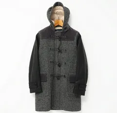 COMME des GARCONS HOMME コムデギャルソンオム ダッフルコート サイズXS AD2014 ロング レザー コーデュロイ 異素材切替 裏生地 : ボア 袖 : 中綿 ブランド古着【中古】20240402/GP5784のサムネイル