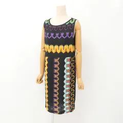 Missoni ミッソーニ ワンピース サイズ48 ノースリーブ ニット【おすすめ】 イタリア製 ブランド古着【中古】20240607/GP9623のサムネイル
