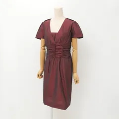■美品■BURBERRY バーバリー FM056-935-18 ワンピース サイズ38 ギャザー ドレス ブランド古着【中古】20240608/GP9610のサムネイル