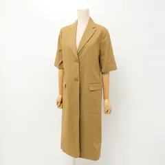■美品■theory luxe セオリーリュクス コート サイズ38 半袖 ストレッチ ロング チェスターコート ブランド古着【中古】20240612/GP6049のサムネイル