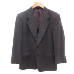 ニナリッチ NINA RICCI エルメネジルド・ゼニア テーラードジャケット 背抜き シングル ウール グレー /TZのサムネイル