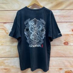 BRAMA Tシャツ スカル y2k グランジ アーカイブ お兄様系 ドラゴン 