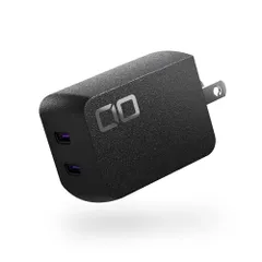 CIO NovaPort DUO? 65W USB-C 2ポート 充電器 [世界最小級 NovaIntelligence NovaEngine搭載] ACアダプター type-c 67W PD 急速充電器 ノートPC Macbook iPho 38a9969c
