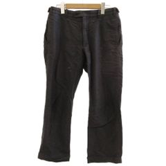 visvim HIGH-WATER SLACKS リネン コットンスラックス M - メルカリ